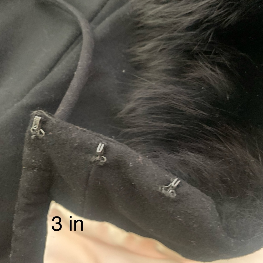 Fox Collar Wool Jacket - image 3